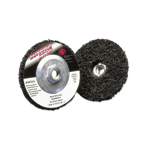 Carborundum Depressed Center Wheel, 4-1/2 Inches X 7/8 In, Extra Coarse, Silicon Carbide, 12000 Rpm - 10 per PK - 05539562615