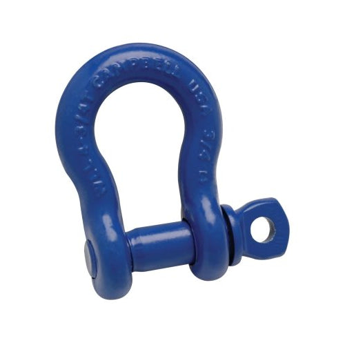 Campbell C-419-S Series Anchor Shackle, 13/16 Inches Opening, 1/2 Inches Bail Size, 2 T, Screw Pin Shackle - 1 per EA - 5410805