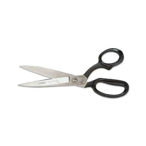 Crescent/Wiss Inlaid Bent Handle Industrial Shears, 10.375 Inches Oal, Black, Sharp - 1 per EA - W20