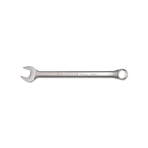 Proto Torqueplus 12-Point Combination Wrenches, Satin Finish, 1 5/16Inches Opening, 17 5/8" - 1 per EA - J1242