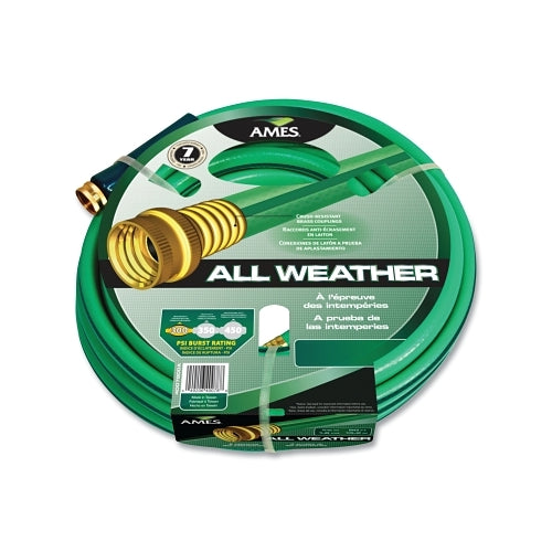 Ames All-Weather Garden Hose, 5/8 Inches Dia X 50 Ft L, Green/Blue - 1 per EA - 4007800A