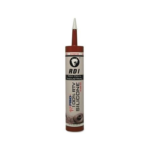 Red Devil Rd Pro Heat Resistant Rtv Sealant, 10.1 Oz Cartridge, Red - 12 per CA - 0809OI