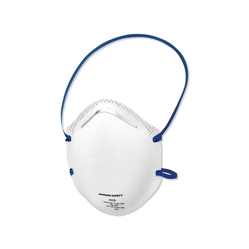 Jackson Safety R10 Particulate Respirators, White - 20 per BX - 64230