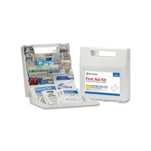 First Aid Only 50 Person Ansi A+ Bulk First Aid Kit, Plastic Case - 1 per EA - 90639