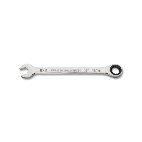 Gearwrench 90-Tooth 12 Point Ratcheting Combination Wrench, Sae, 15/16 In - 1 per EA - 86952