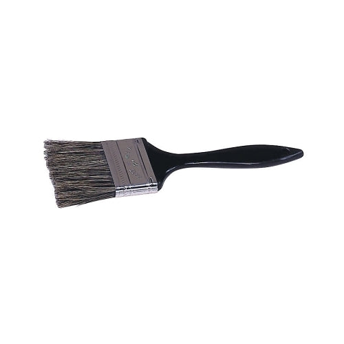 Brosses à copeaux et à huile Weiler, 1 pouce de large, garniture de 1 3/4 pouces, porcelaine grise, manche en plastique - 1 par EA - 40027