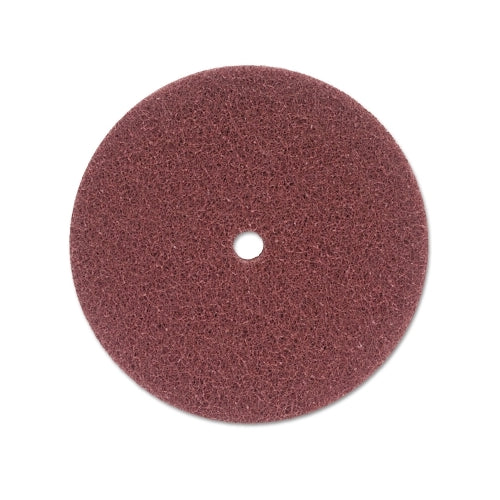 Merit Abrasives High Strength Buffing Disc, 8 Inches X 1/2 In, Very Fine, Aluminum Oxide, 3600 Rpm, Maroon - 1 per EA - 08834162413