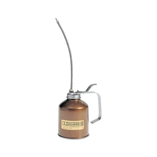 Goldenrod Industrial Pump Oiler, 16 Oz, Lever Action, Flexible 8 Inches Spout - 1 per EA - 727