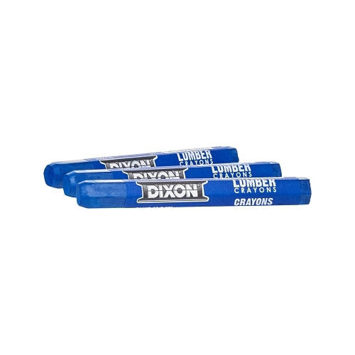 Dixon Ticonderoga Lumber Crayons, 1/2 Inches X 4 1/2 In, Soft Blue - 12 per DOZ - 52112