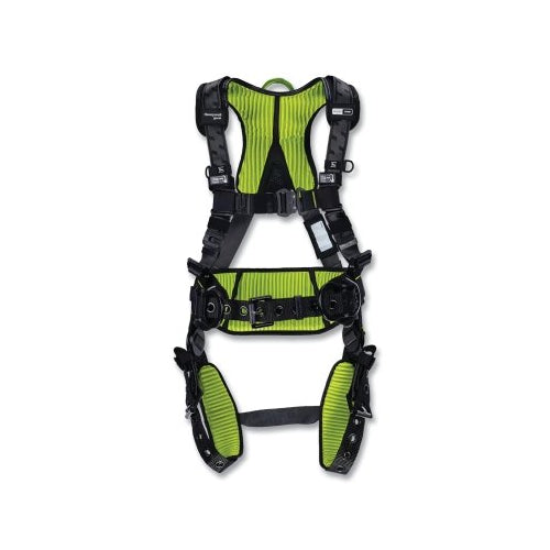 Honeywell Miller H700 Full Body Harness, Back/Side D-Rings, Sm/Med, Qc Chest Buckle/Tongue Leg Buckles, Construction Comfort (Cc) - 1 per EA - H7CC2A1