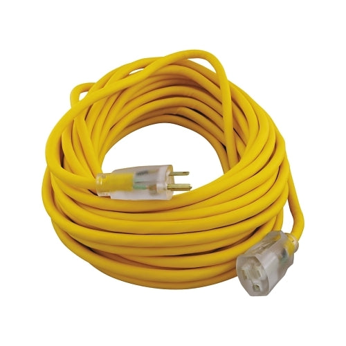 Southwire Polar/Solar Extension Cord, 50 Ft, 1 Outlet, Yellow - 1 per EA - 2887AC