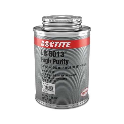 Loctite N-7000 x0099  High Purity Anti-Seize, Metal Free, 1 Lb Brush Top Can - 1 per CN - 234286