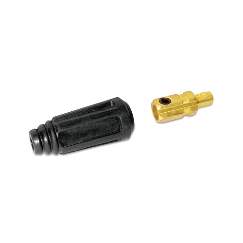 Best Welds Dinse Style Cable Plug And Socket, Male, Ball Point Connection, #6 To #2 Cable Capacity - 2 per BX - CCD1025MI