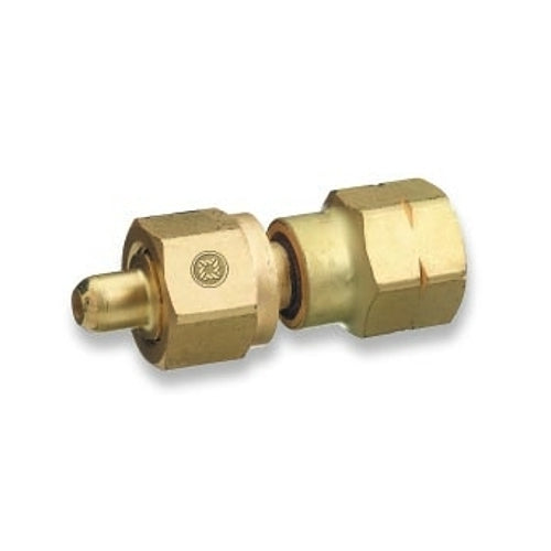 Western Enterprises Brass Cylinder Adaptors, From Cga-350 Hydrogen To Cga-580 Nitrogen - 1 per EA - 808