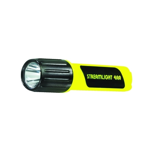 Streamlight Propolymer Flashlight, 4 Aa, 100 Lumens, Division 2, Yellow - 1 per EA - 68244