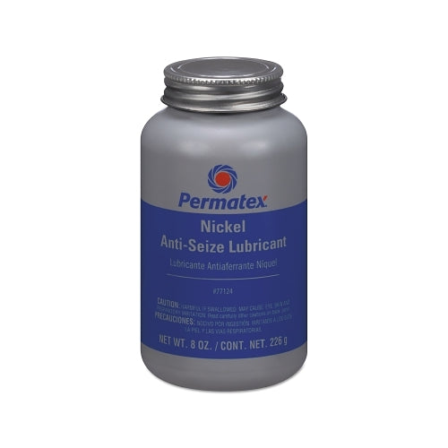 Lubricante antiagarrotamiento de níquel Permatex, botella con tapa de cepillo de 8 onzas - 1 por EA - 77124