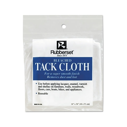 Rubberset Tack Cloth, 18 Inches W X 36 Inches L, Cotton - 200 per PK - 115829000
