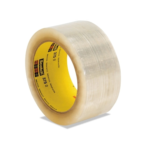 Scotch High Performance Box Sealing Tapes 375, 48 Mm X 50 M, 3.1 Mil Thick, Clear - 1 per RL - 7000028907