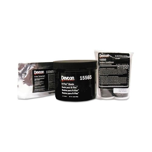 Devcon R-Flex Belt Repair Kits, 1.5 Lb. Kit, Black - 1 per EA - 15565