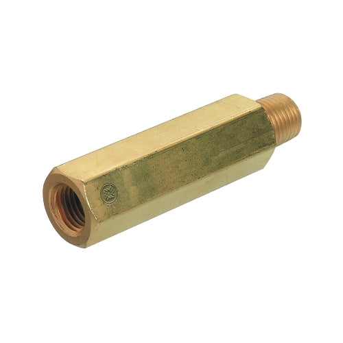 Western Enterprises Pipe Thread Extension Adapters, Adapter, 3000 Psig, Brass, 1/4 Inches (Npt) - 1 per EA - BE43HP