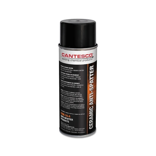 Cantesco Ceramic Anti-Spatter Spray, 16 Oz Aerosol Can, White - 12 per CT - CRM16A