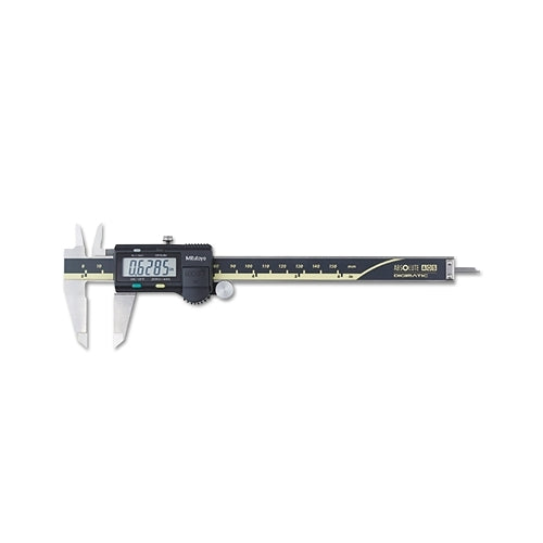 Mitutoyo Series 500 Standard Digimatic Calipers W/Thumb Roller, Range 0-6 In, Stainless Steel, Lcd - 1 per EA - 50019630