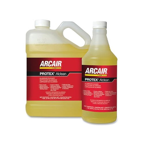 Arcair Protex Alclean Aluminum Cleaner, 1 Qt, Bottle, Solvent Odor - 1 per EA - 57021200