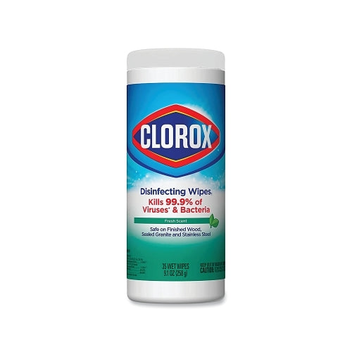 Clorox Disinfectant Wipes, 35/Canister, Fresh Scent - 12 per CA - CLOXWIPES