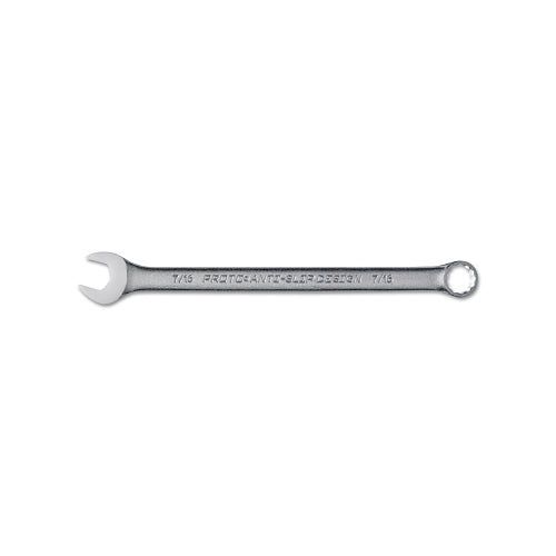 Proto Torqueplus 12-Point Combination Wrenches - Satin Finish, 7/16Inches Opening, 6 1/2" - 1 per EA - J1214ASD