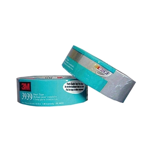 3M x0099  Heavy-Duty Silver Duct Tape 3939, Silver, 48 Mm X 54.8 M X 9.0 Mil - 1 per RL - 7000028933