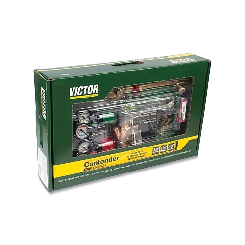 Victor Contender Edge 2.0 Welding And Cutting Outfits, Acetylene, Welds Up To 3 In - 1 per EA - 03842131