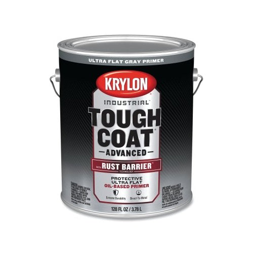 Krylon Industrial Tough Coat Advanced With Rust Barrier Technology Spray Paint, 1 Gal, Gray Primer - 1 per EA - K00821008