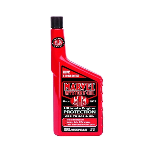 Marvel Mystery Oil Marvel Mystery Oil Gas And Oil Additive, 1 Pt, Plastic Bottle - 6 per CA - MM12R
