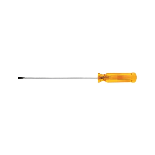 Klein Tools Plastic-Handle Cabinet Tip Screwdriver, 1/8 In, 7 Inches Oal - 1 per EA - A2164