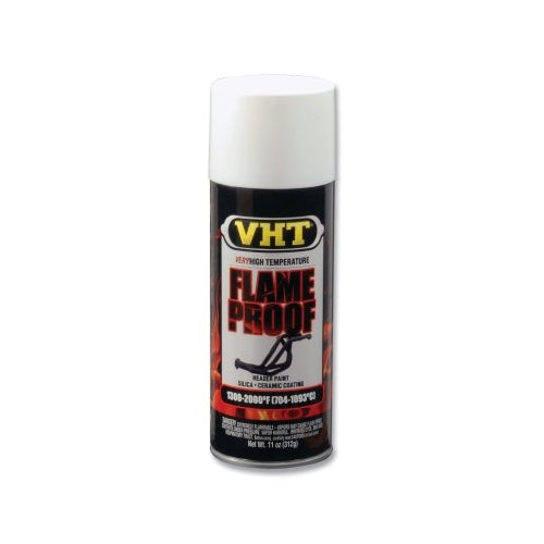 Vht Flameproof x0099  Ceramic Coating, 11 Oz, Aerosol Can, Flat White - 6 per CA - ESP101000