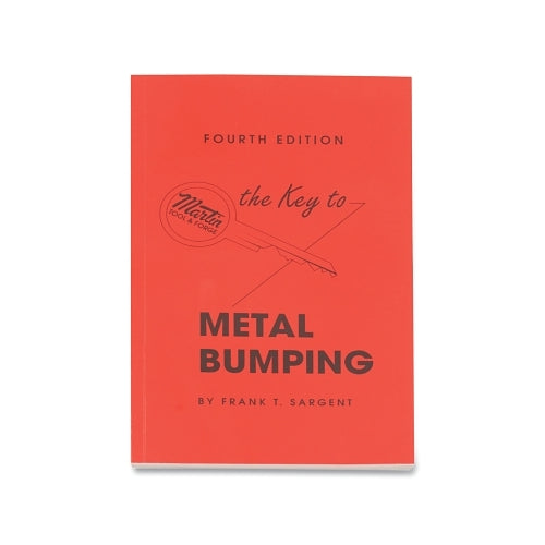 Martin Tools The Key To Metal Bumping Repair Manual, 126 Pages, Over 100 Illustrations, Time-Saving Short-Cuts And Glossary - 1 per EA - BFB
