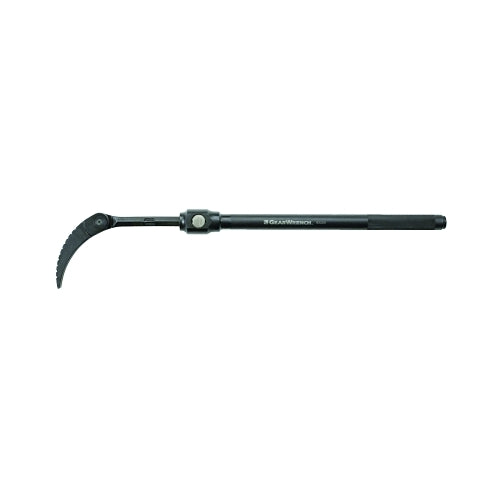 Gearwrench Indexing Pry Bar, Round Stock, 5.5 L Blade, Grooved Head Profile, Extendable, 21 Inches To 33 In - 1 per EA - 82220