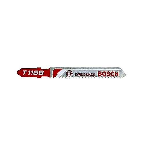 Hoja de sierra de calar Bosch Power Tools Hss, 3-5/8 pulgadas, 11-14 Tpi - 5 por CD - T118B