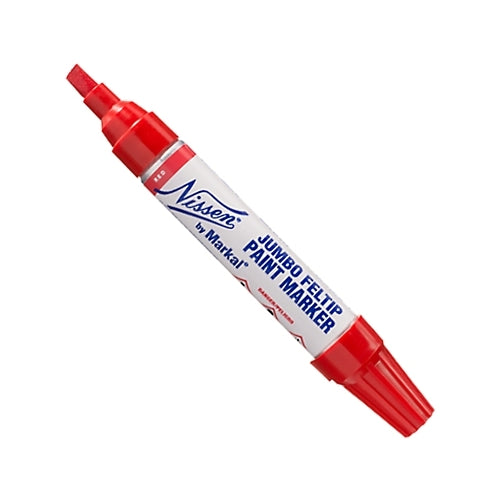 Markal Liquid Paint Marker, Red, 5/16 Inches (8 Mm) Tip, Feltip - 24 per CA - 28792