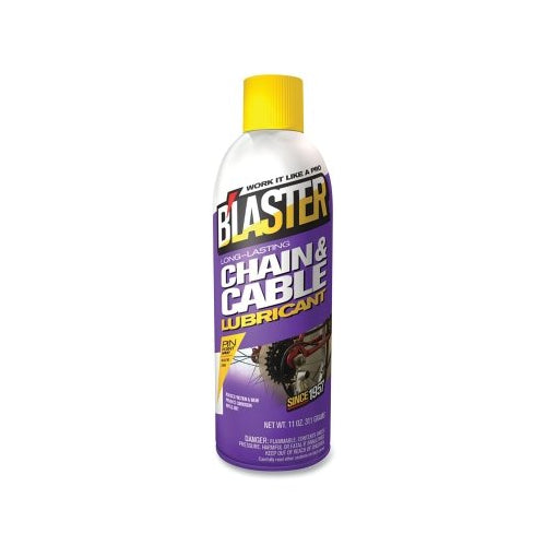 B'Laster Chain And Cable Lubricant, 11 Oz, Aerosol Can - 6 per CA - 16CCL