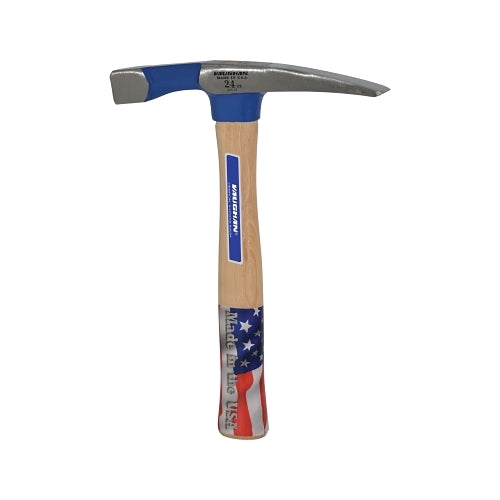 Vaughan Bricklayer'S Hammers, 24 Oz, 11 1/2 In, Hickory Handle - 1 per EA - BL24
