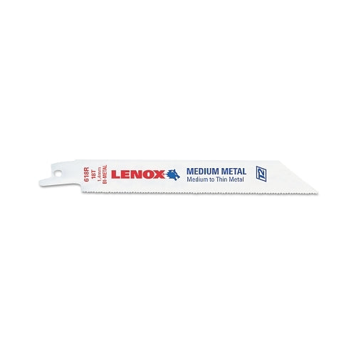 Lenox Metal Cutting Reciprocating Saw Blade, 6 Inches L X 3/4 Inches W X 0.035 Inches Thick, 14 Tpi, 5 Ea/Pk - 5 per PK - 20564614R