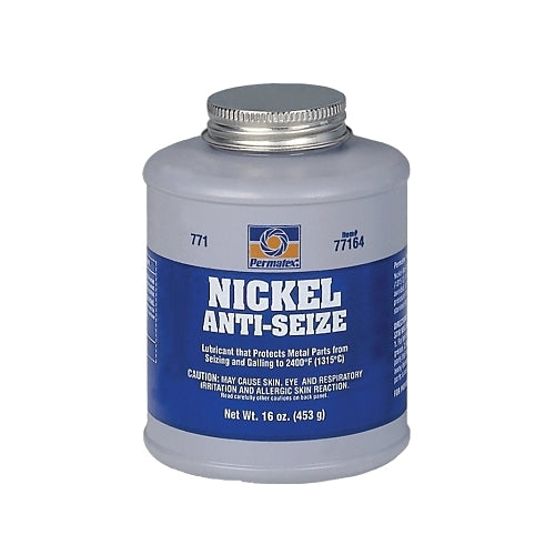 Permatex Nickel Anti-Seize Lubricant, 16 Oz Brush-Top Bottle - 1 per EA - 77164