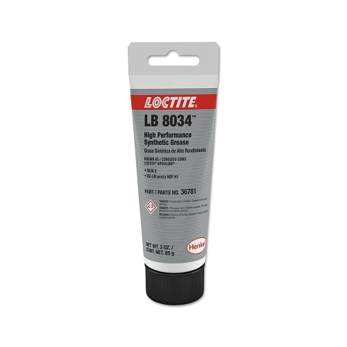 Loctite Viperlube High Performance Synthetic Grease, 3 Oz Tube - 1 per TUBE - 457456
