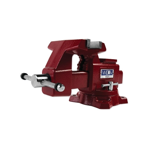Wilton Utility Bench Vise, 5-1/2 Inches Jaw Width, 3-1/4 Inches Throat Depth, 360° Swivel Base - 1 per EA - 28819