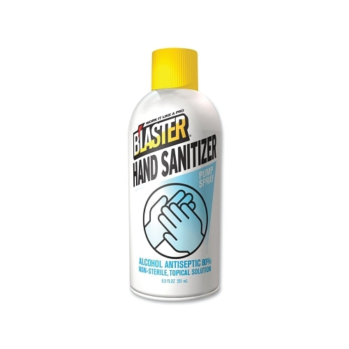 B'Laster Hand Sanitizer, 8.5 Oz, Alcohol Scent, Pump Spray - 12 per CA - 8HSSPRY