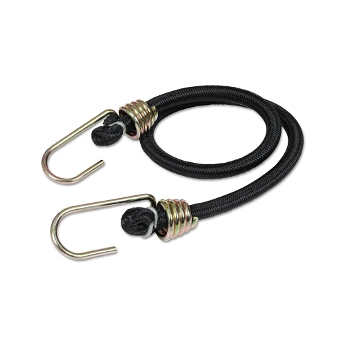 Keeper Heavy-Duty Bungee Cord, Dichromate Hooks, 24 Inches L - 10 per PK - 06180