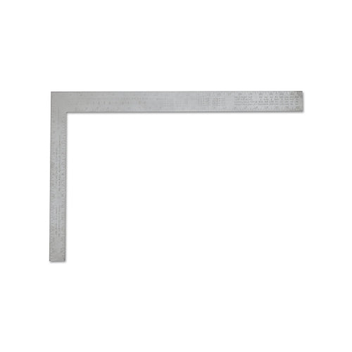 Stanley Aluminum Carpenter Square, 16 Inches X 24 In, 1/8 Inches 1 In, Aluminum - 1 per EA - 45300