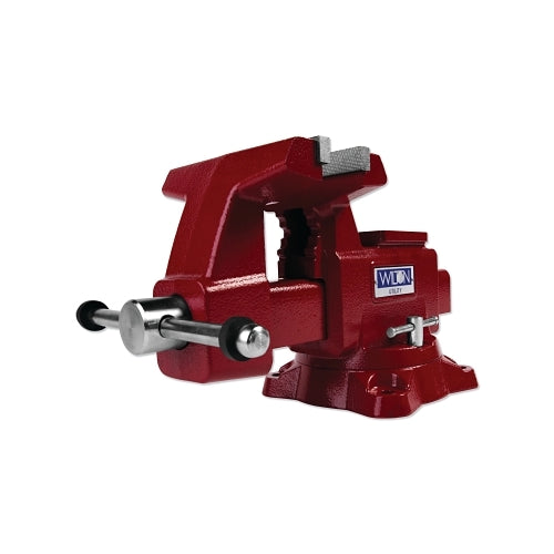 Wilton Utility Bench Vise, 6-1/2 Inches Jaw Width, 4 Inches Throat Depth, 360 Swivel Base - 1 per EA - 28820