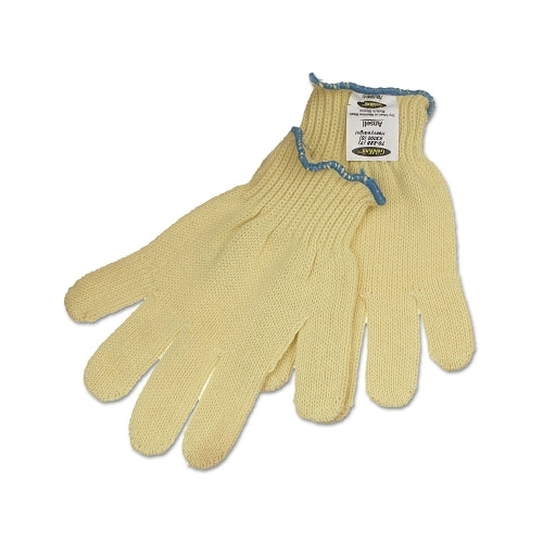 Ansell Goldknit Heavyweight Gloves, Size 7, Yellow - 12 per DZ - 103772